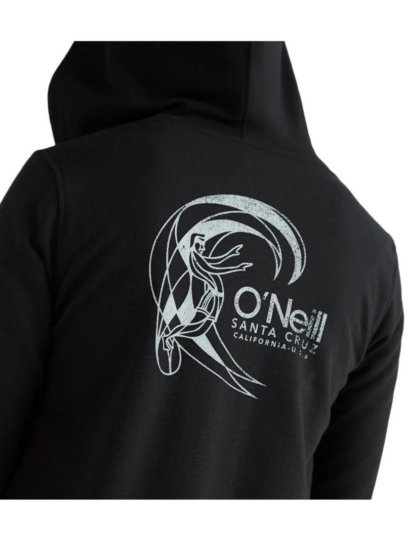 Sweat Zippé à capuche Femme O'Neill Noir - Kiabi