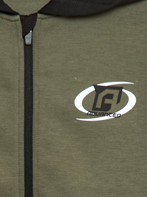 Sweat zippé à capuche - Kiabi