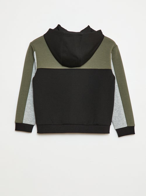 Sweat zippé à capuche - Kiabi