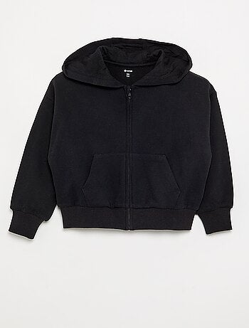 Sweat zippé à capuche