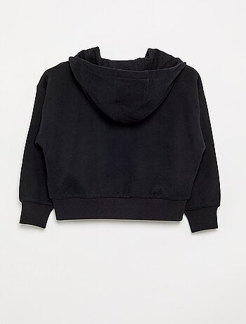 Sweat zippé à capuche