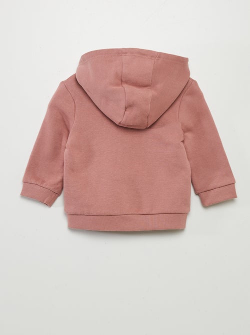 Sweat zippé à capuche - Kiabi