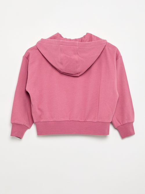 Sweat zippé à capuche - Kiabi