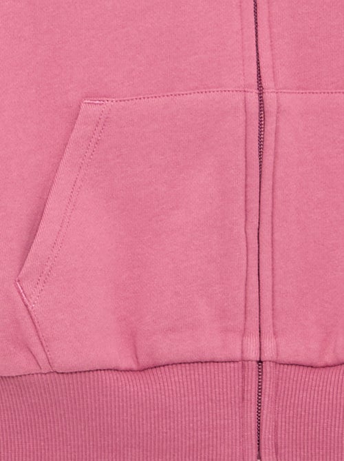 Sweat zippé à capuche - Kiabi