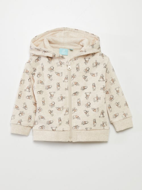 Sweat zippé à capuche 'Winnie' de 'Disney' - Kiabi