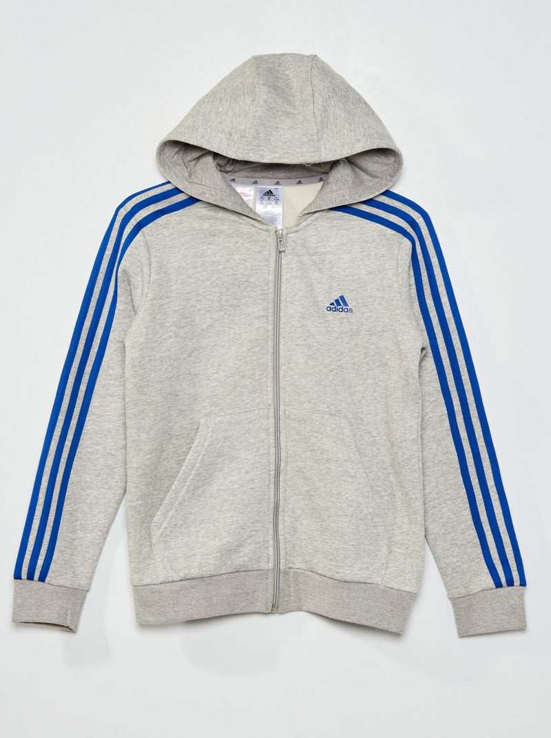 Sweat zippé 'adidas' Gris - Kiabi