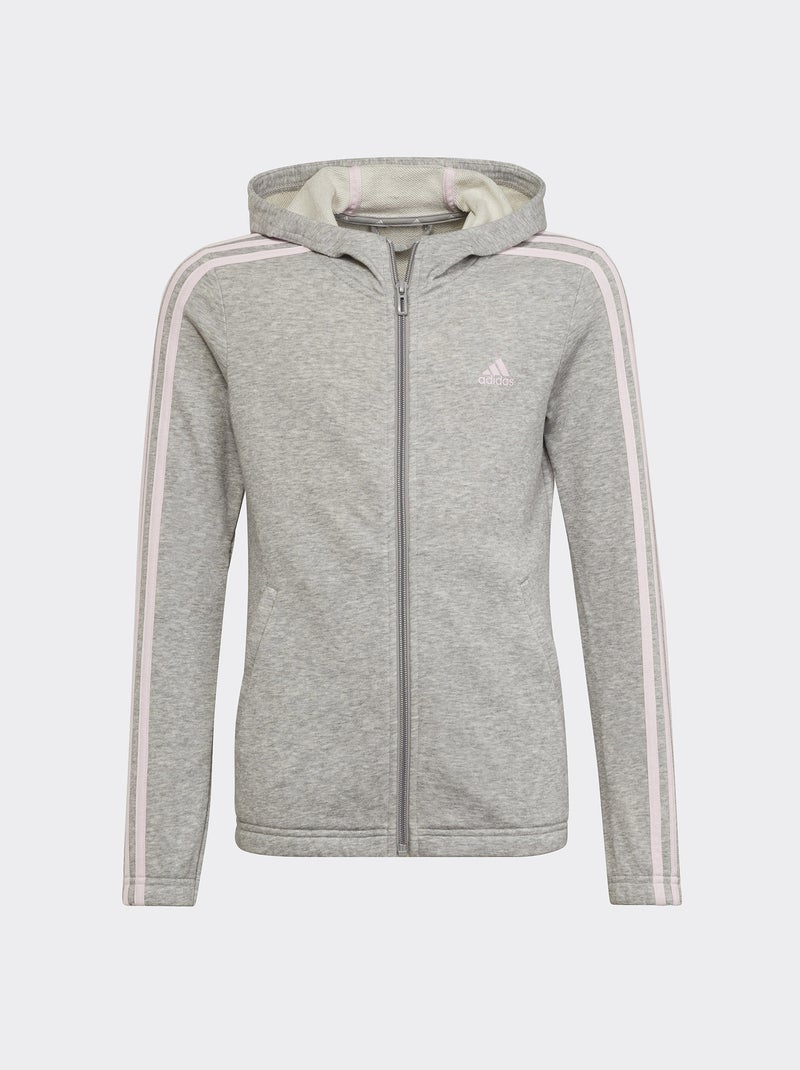 Sweat zippé 'adidas' Gris - Kiabi