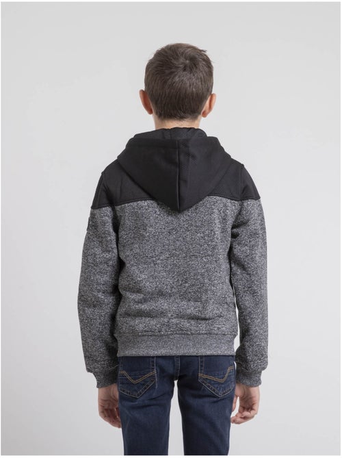 Sweat zippé capuche wildomax garçon - Kiabi Sweat zippé capuche wildomax garçon - Kiabi