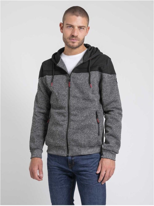 Sweat zippé capuche wildomax - Kiabi Sweat zippé capuche wildomax - Kiabi