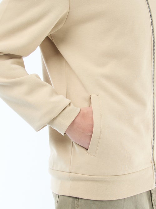 Sweat zippé col montant - Kiabi