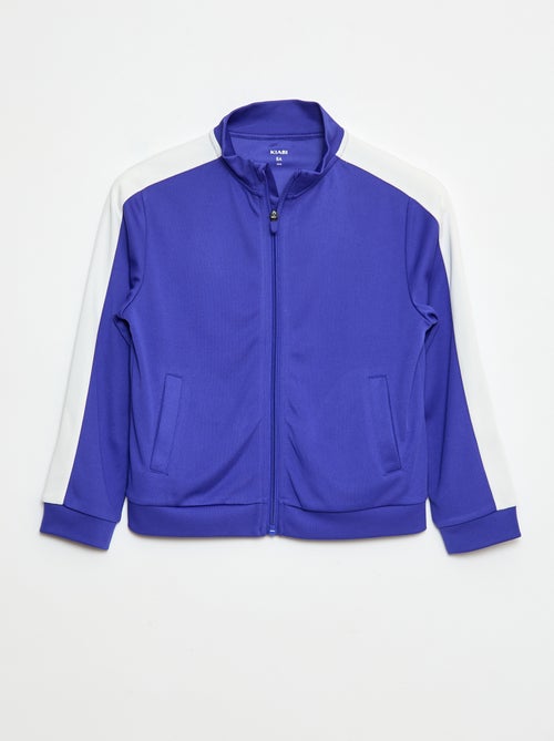 Sweat zippé col montant - Kiabi