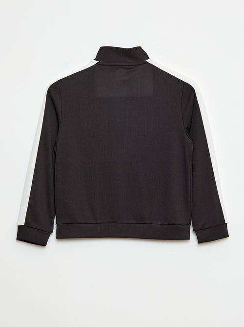 Sweat zippé col montant - Kiabi