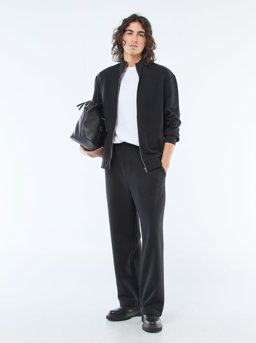 Sweat zippé col montant - Kiabi