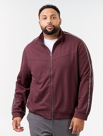 Sweat zippé en molleton léger