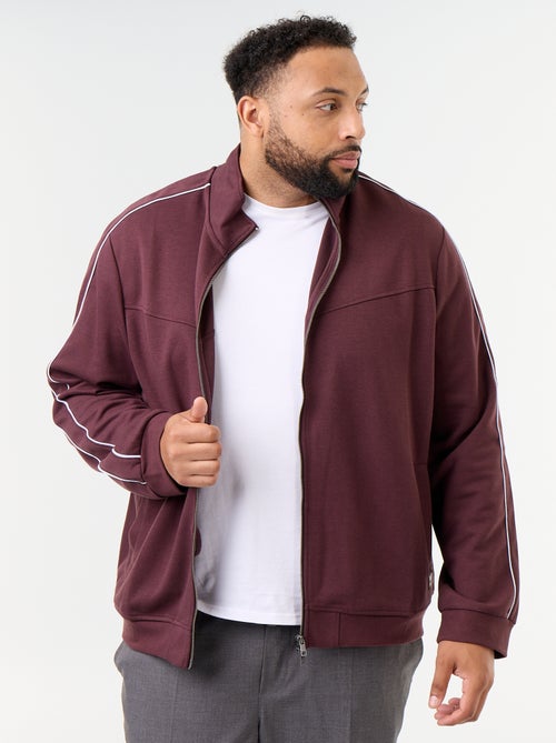 Sweat zippé en molleton léger - Kiabi Sweat zippé en molleton léger - Kiabi