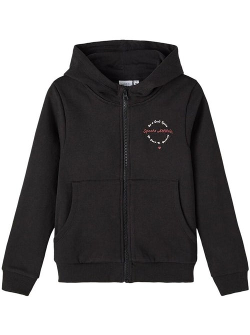 Sweat zippé Fille Name It - Kiabi Sweat zippé Fille Name It - Kiabi
