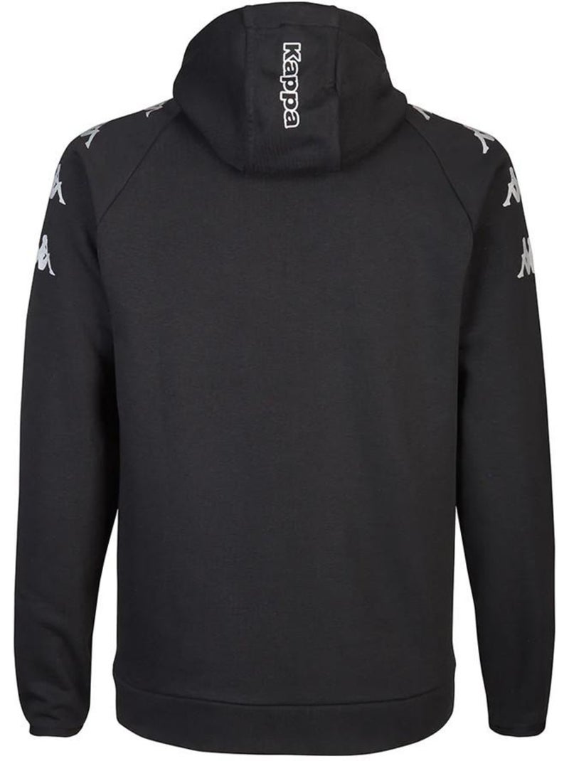Sweat Zippé Garçon Kappa Noir - Kiabi