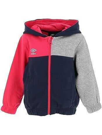 Sweat zippé garçon umbro