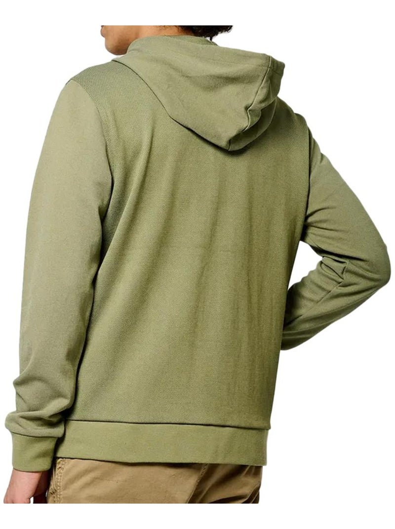 Sweat Zippé Homme Kaporal Vert kaki clair - Kiabi