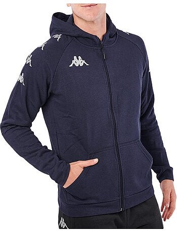 Sweat zippé homme kappa