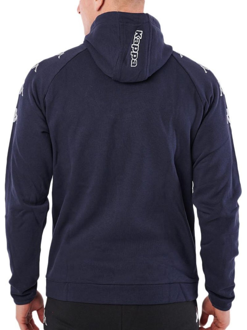 Sweat zippé homme kappa Bleu marine - Kiabi