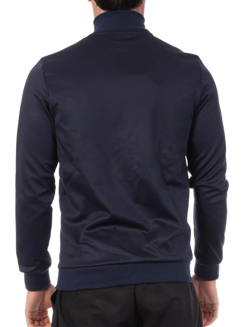 Sweat Zippé Homme Le Coq Sportif Bleu - Kiabi