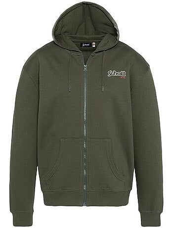 Sweat zippé homme schott