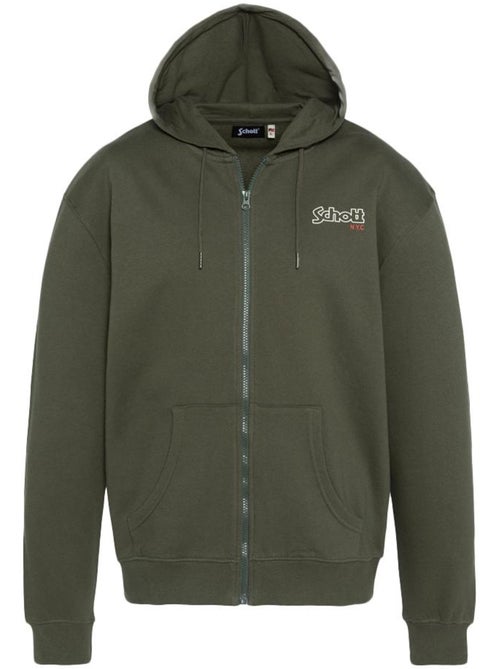Sweat Zippé Homme Schott - Kiabi Sweat Zippé Homme Schott - Kiabi