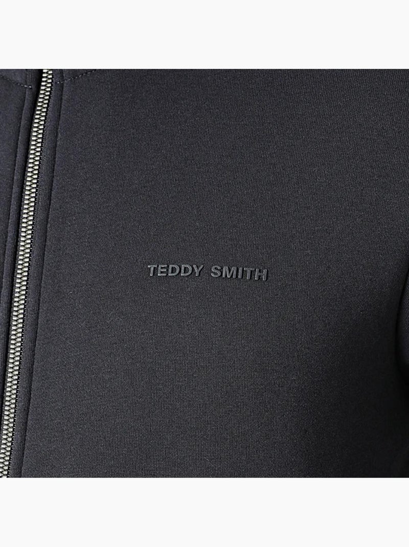 Sweat Zippé Homme Teddy Smith Bleu marine - Kiabi