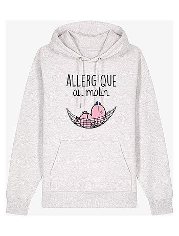 Sweater à capuche Dames - ALLERGIQUE AU MATIN