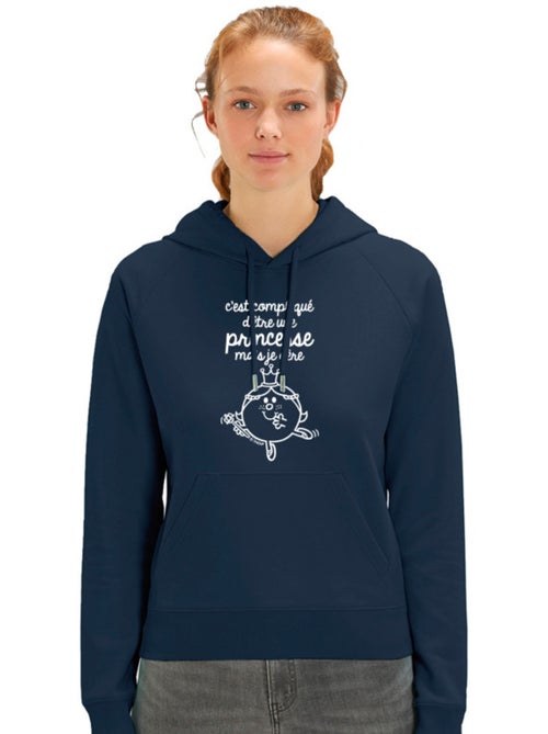 Sweater à capuche Dames - C'EST COMPLIQUÉ D'ÊTRE UNE PRINCESSE - Kiabi Sweater à capuche Dames - C'EST COMPLIQUÉ D'ÊTRE UNE PRINCESSE - Kiabi
