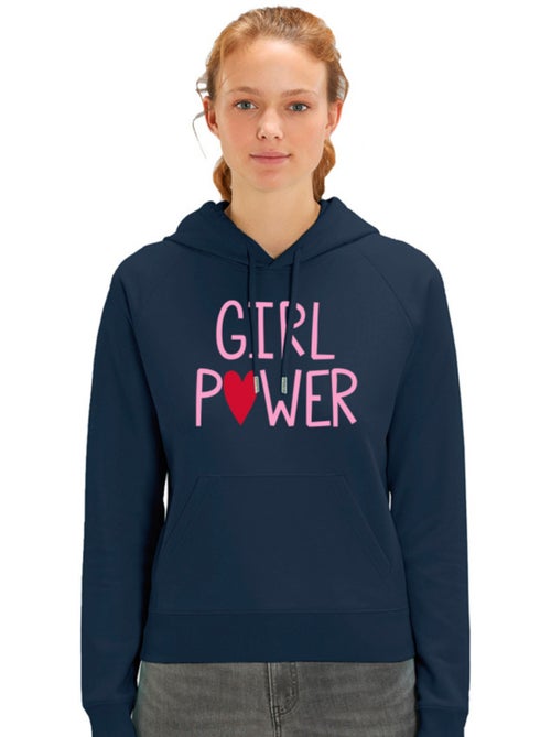 Sweater à capuche Dames - GIRL POWER MPT - Kiabi