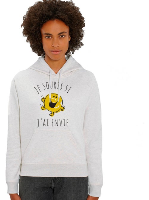 Sweater à capuche Dames - JE SOURIS SI J'AI ENVIE - Kiabi Sweater à capuche Dames - JE SOURIS SI J'AI ENVIE - Kiabi