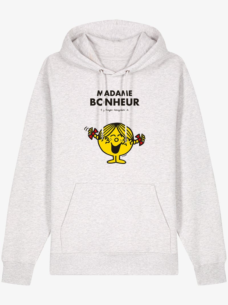 Sweater à capuche Dames - MADAME BONHEUR Beige - Kiabi