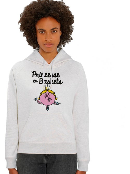 Sweater à capuche Dames - PRINCESSE EN BASKET - Kiabi Sweater à capuche Dames - PRINCESSE EN BASKET - Kiabi