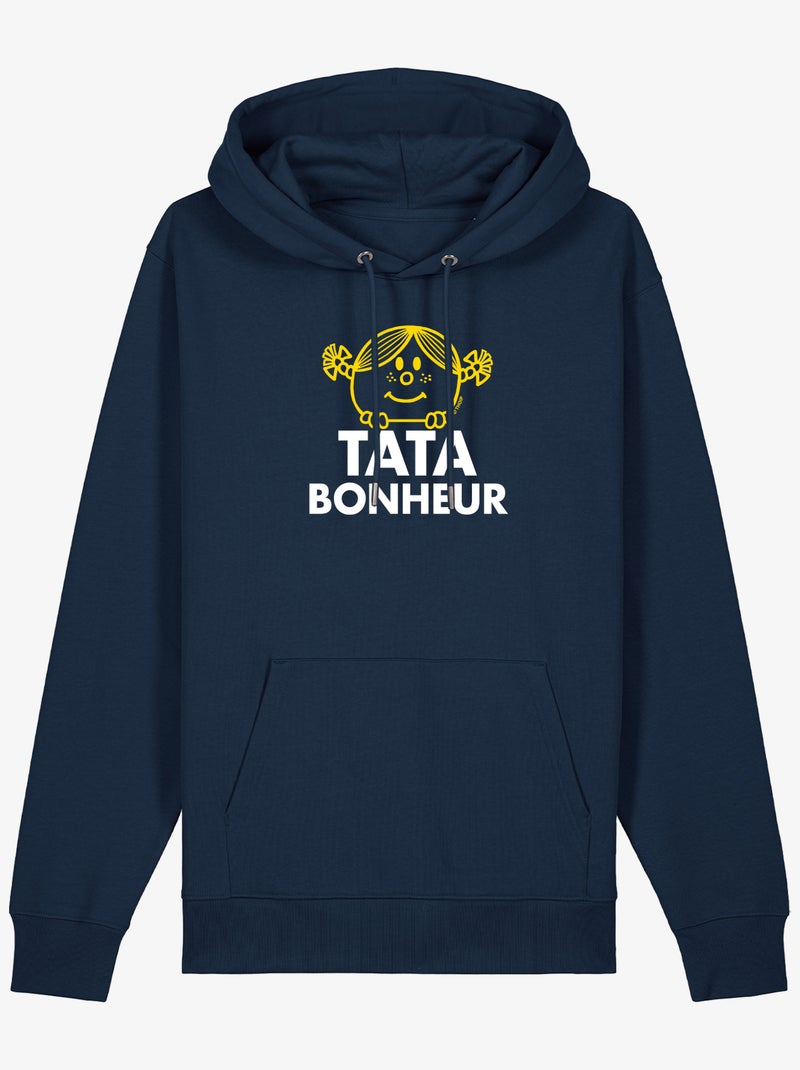 Sweater à capuche Dames - TATA BONHEUR 2 Marineblauw - Kiabi