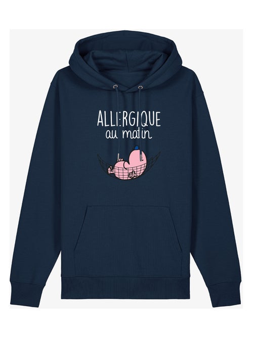 Sweater à capuche Man - ALLERGIQUE AU MATIN - Kiabi Sweater à capuche Man - ALLERGIQUE AU MATIN - Kiabi