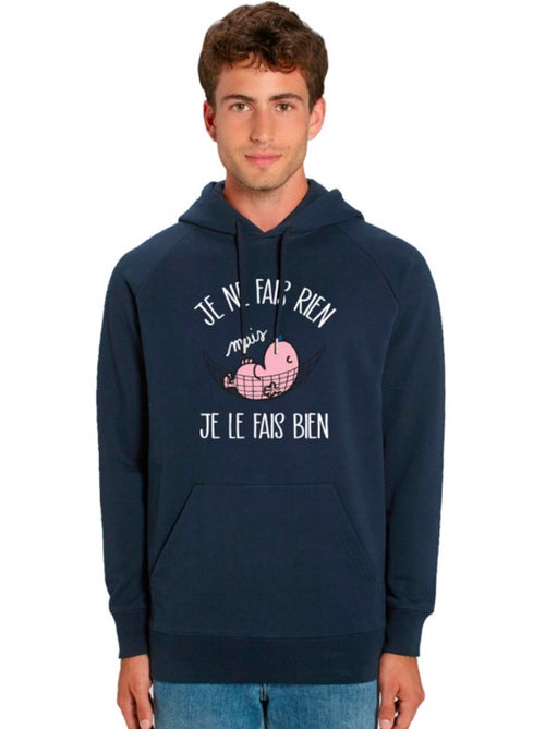 Sweater à capuche Man - JE NE FAIS RIEN MAIS JE LE FAIS BIEN - Kiabi Sweater à capuche Man - JE NE FAIS RIEN MAIS JE LE FAIS BIEN - Kiabi