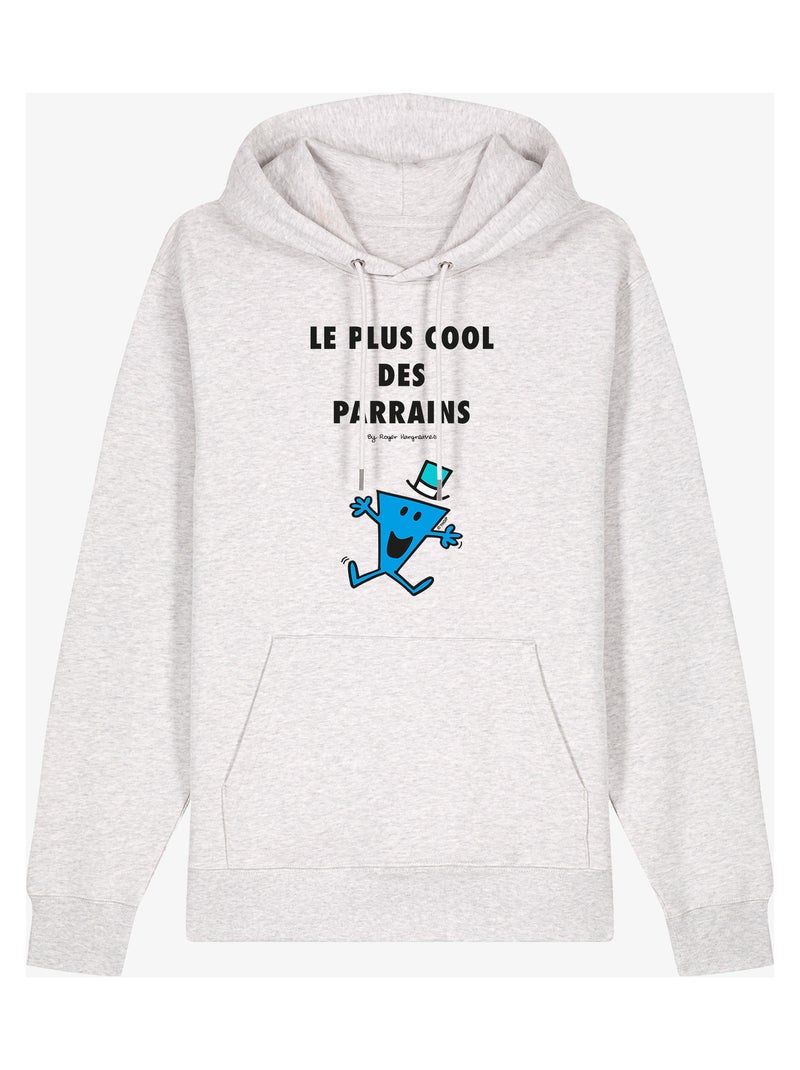 Sweater à capuche Man - LE PLUS COOL DES PARRAINS 2 Beige - Kiabi