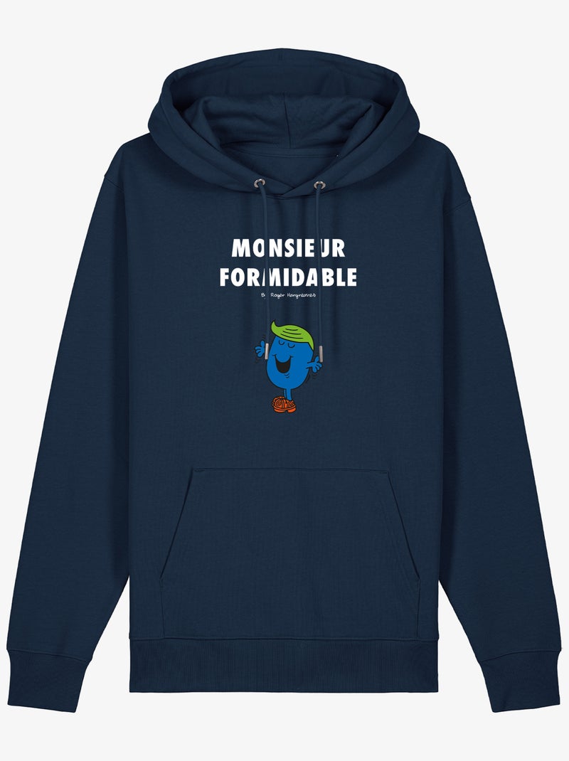 Sweater à capuche Man - MONSIEUR FORMIDABLE Marineblauw - Kiabi