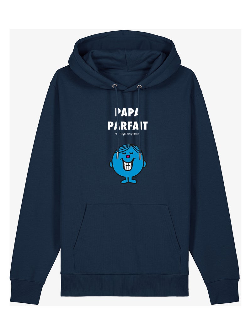 Sweater à capuche Man - PAPA PARFAIT 2 Marineblauw - Kiabi