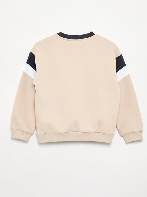 Sweater 'Bluey' met contrasterende kraag - Kiabi Sweater 'Bluey' met contrasterende kraag - Kiabi