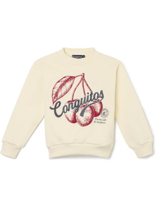 Sweater conguitos logo cherry - Kiabi Sweater conguitos logo cherry - Kiabi