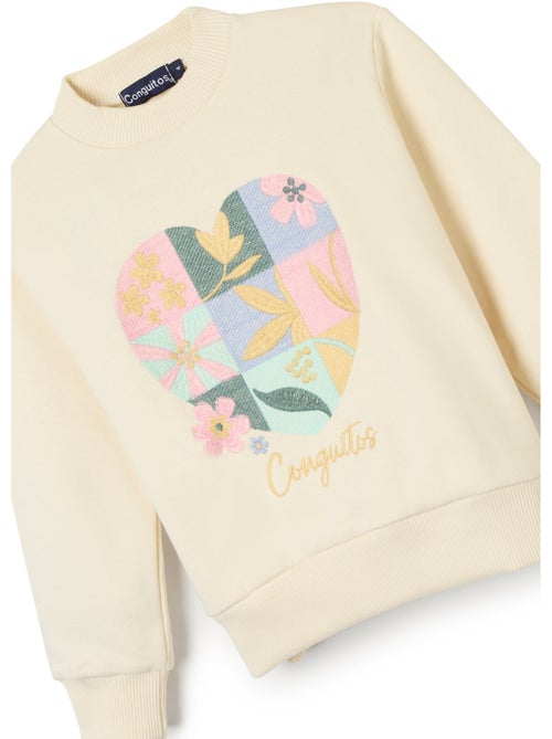 Sweater conguitos logo heart - Kiabi Sweater conguitos logo heart - Kiabi