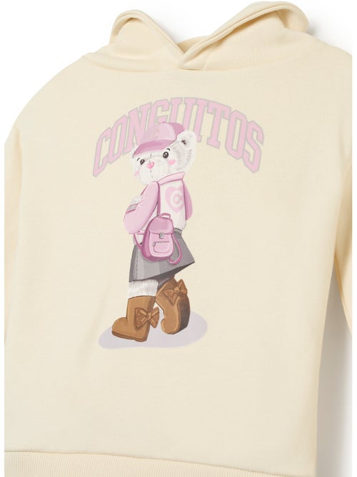 Sweater conguitos sudadera con logo animado - Kiabi Sweater conguitos sudadera con logo animado - Kiabi