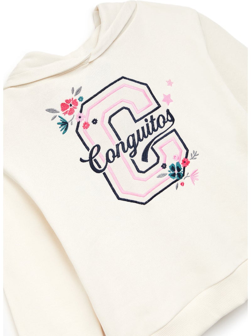 Sweater conguitos sudadera logo Beige - Kiabi