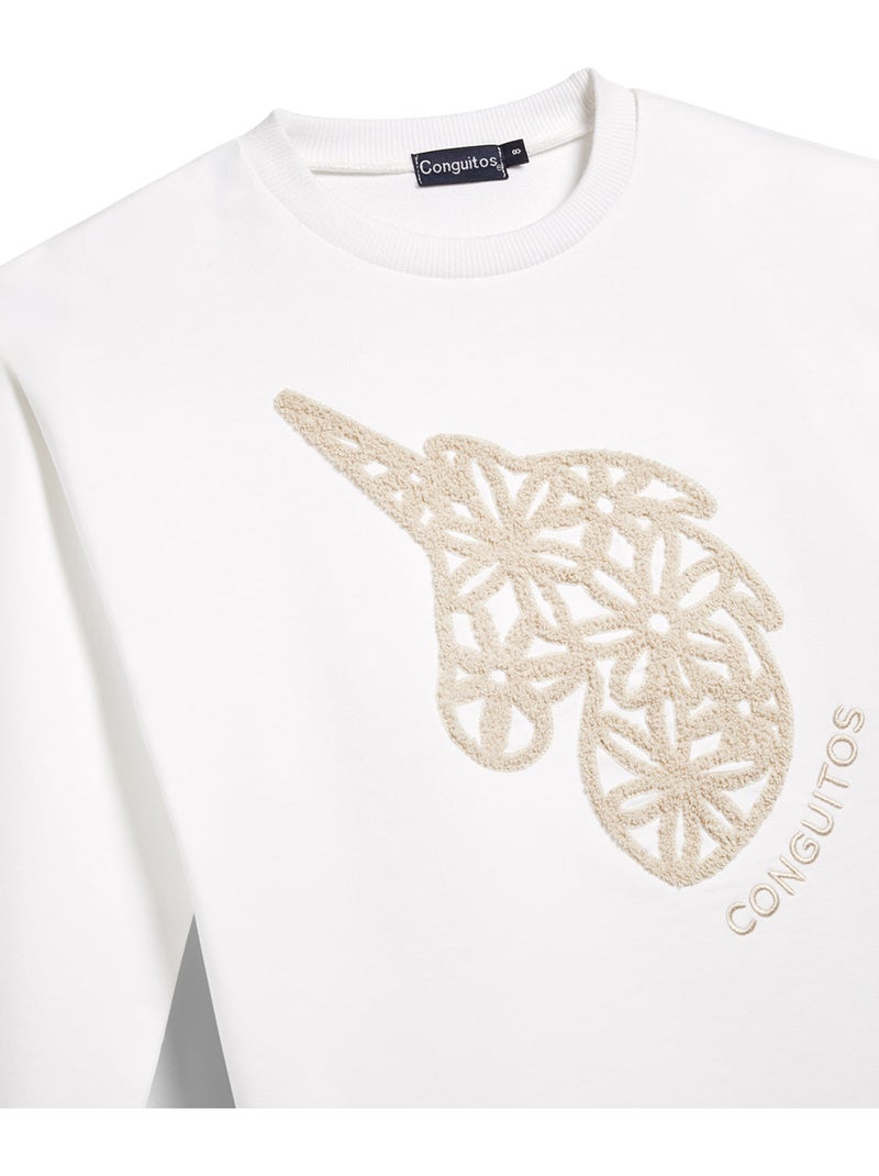 Sweater conguitos unicorn Goud - Kiabi