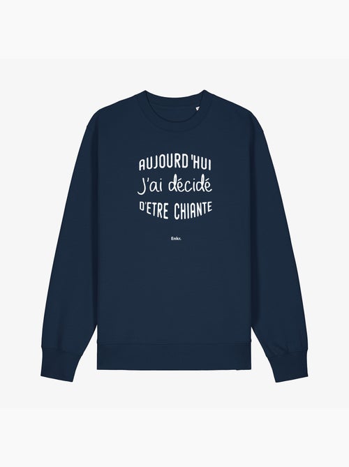 Sweater Dames - AUJOURD'HUI J'AI DÉCIDÉ D'ÊTRE CHIANTE - Kiabi Sweater Dames - AUJOURD'HUI J'AI DÉCIDÉ D'ÊTRE CHIANTE - Kiabi
