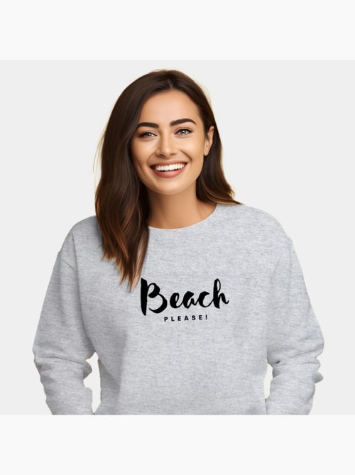 Sweater Dames - BEACH PLEASE - Kiabi Sweater Dames - BEACH PLEASE - Kiabi