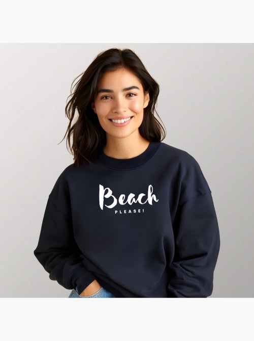 Sweater Dames - BEACH PLEASE - Kiabi Sweater Dames - BEACH PLEASE - Kiabi